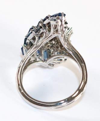 Bild Nr.4: 128-3045 Saphir-Ring.: (Schmuck, Ringe)