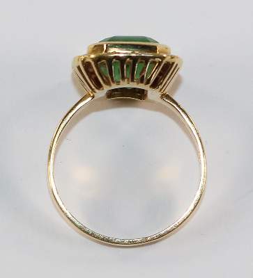 Bild Nr.3: 128-3047 Smaragd-Ring.: (Schmuck, Ringe)
