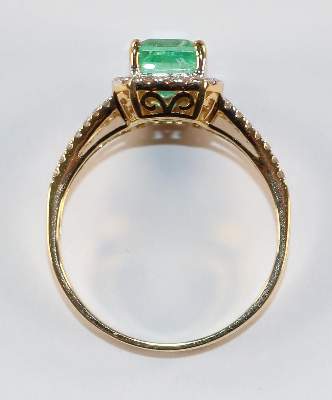 Bild Nr.3: 128-3048 Smaragd-Ring.: (Schmuck, Ringe)