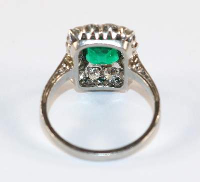 Bild Nr.3: 128-3049 Smaragd-Ring.: (Schmuck, Ringe)