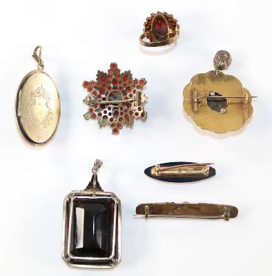 Bild Nr.6: 128-3054 Antik- Gold- u. Silberschmuck.: (Schmuck, Sammlungen)