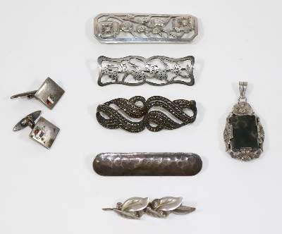 Bild Nr.1: 128-3058 Antikschmuck, Silberschmuck.: (Schmuck, Sammlungen)