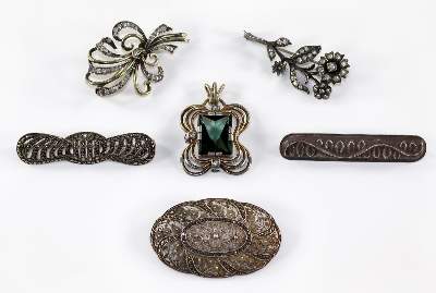 Bild Nr.1: 128-3063 Antik-, u. Silberschmuck.: (Schmuck, Sammlungen)