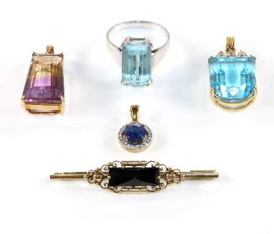 Bild Nr.2: 128-3068 Kleines Lot Goldschmuck.: (Schmuck, Sammlungen)