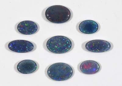 Bild Nr.1: 128-3079 Opaltripletten Australien.: (Schmuck, Schmucksteine)