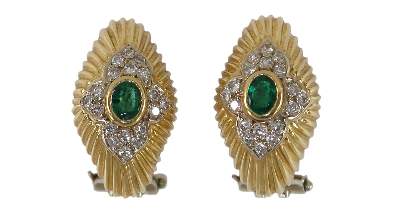 Bild Nr.5: 128-3082 Smaragdset 750 GG: (Schmuck)