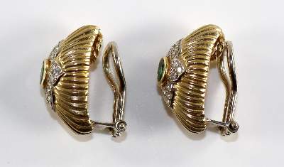 Bild Nr.6: 128-3082 Smaragdset 750 GG: (Schmuck)