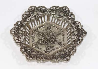 Bild Nr.1: 128-3123 Silberschälchen Tangermünde.: (Silber)