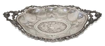 Bild Nr.1: 128-3124 Silberschale 13 Lot.: (Silber)