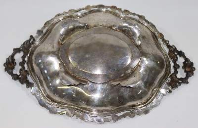 Bild Nr.4: 128-3124 Silberschale 13 Lot.: (Silber)