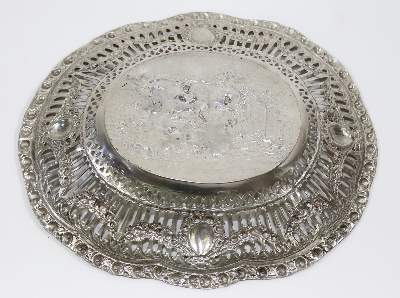 Bild Nr.3: 128-3125 Silberschale mit Putten.: (Silber)