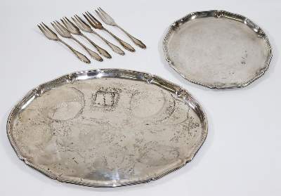 Bild Nr.2: 128-3129 Silber u. Versilbertes.: (Silber)