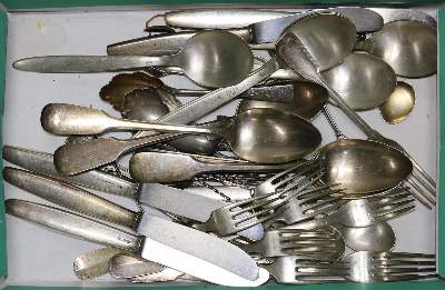 Bild Nr.2: 128-3130 Silber u. Versilbertes.: (Silber)