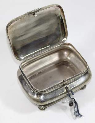 Bild Nr.3: 128-3139 Zuckerdose deutsch: (Silber)