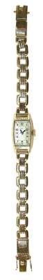 Bild Nr.1: 128-3168 Damenuhr 585 GG Pforzheim: (Uhren, Armbanduhren)
