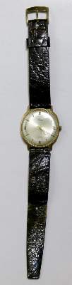 Bild Nr.1: 128-3170 Herrenarmbanduhr 585 GG.: (Uhren, Armbanduhren)
