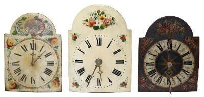 Bild Nr.1: 128-3185 Vorderzappler, Räderuhr u.: (Uhren, Wanduhren)