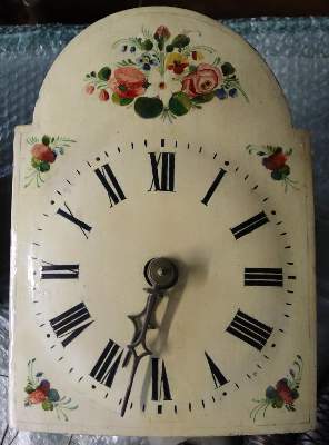 Bild Nr.12: 128-3185 Vorderzappler, Räderuhr u.: (Uhren, Wanduhren)