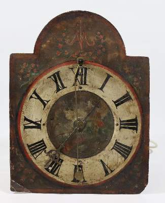 Bild Nr.5: 128-3185 Vorderzappler, Räderuhr u.: (Uhren, Wanduhren)