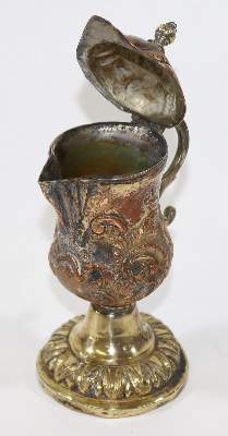 Bild Nr.2: 128-3187 Abendmahlskännchen barock.: (Volkskunst, Religiöse Volkskunst)