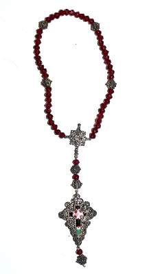 Bild Nr.1: 128-3193 Rosenkranz Schwäbisch Gmünd: (Volkskunst, Religiöse Volkskunst)