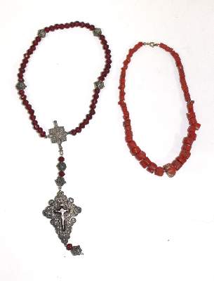 Bild Nr.2: 128-3193 Rosenkranz Schwäbisch Gmünd: (Volkskunst, Religiöse Volkskunst)