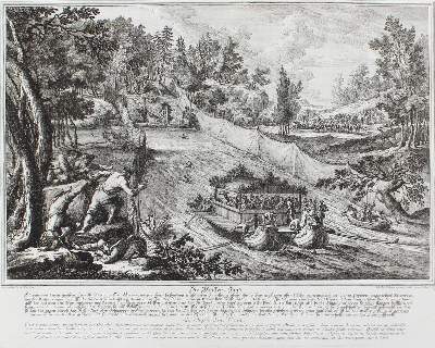 Bild Nr.1: 128-3320 Wasserjagd.: (Varia, Jagd, Ridinger)
