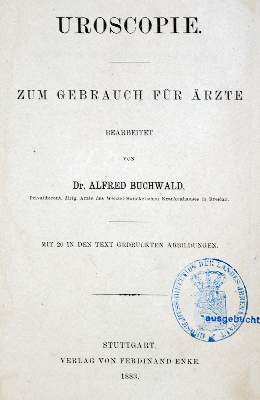 Bild Nr.1: 128-35 Harn.: (Aus der Sammlung Professor Dr.Dr.Johannes Büttner Teil 1)