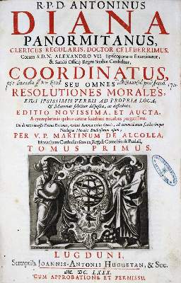 Bild Nr.1: 128-355 Diana,A.: (Alte Drucke, Handschriften und Theologie)