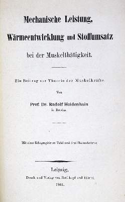 Bild Nr.1: 128-36 Heidenhain,R.: (Aus der Sammlung Professor Dr.Dr.Johannes Büttner Teil 1)