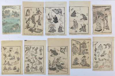 Bild Nr.21: 128-3670 Hokusai, Katsushika: (Ausland, Japan)