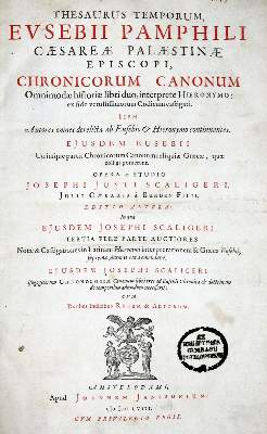 Bild Nr.1: 128-375 Eusebius Caesariensis.: (Alte Drucke, Handschriften und Theologie)