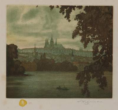 Bild Nr.1: 128-3753 Prag.: (Ausland, Tschechien)