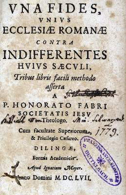 Bild Nr.1: 128-377 Fabri,H.: (Alte Drucke, Handschriften und Theologie)