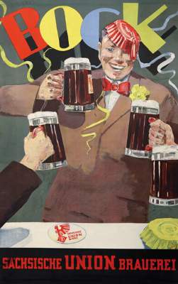 Bild Nr.1: 128-3788 Sächsische Union Brauerei: (Plakate, Getränke, Bier)