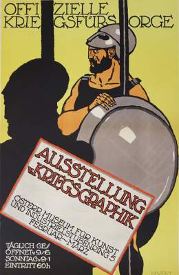 Bild Nr.1: 128-3805 Divéky, József, auch Josef von Divéky: (Plakate, Kriegsanleihe)