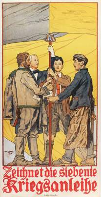 Bild Nr.1: 128-3810 Lenz, Maximilian: (Plakate, Kriegsanleihe)