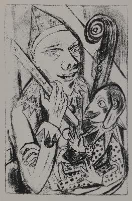 Bild Nr.1: 128-3921 Beckmann, Max: (Künstlergraphik)