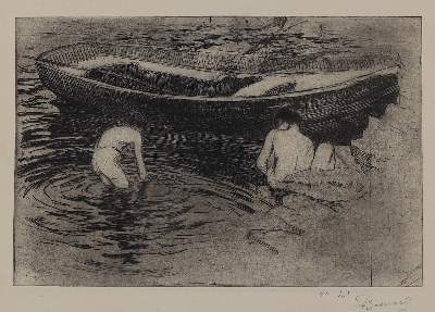 Bild Nr.1: 128-3940 Besnard, Albert: (Künstlergraphik)
