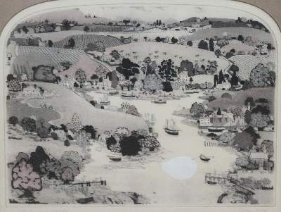Bild Nr.3: 128-4003 Clarke, Graham: (Künstlergraphik)