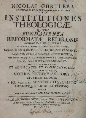 Bild Nr.1: 128-403 Gürtler,N.: (Alte Drucke, Handschriften und Theologie)