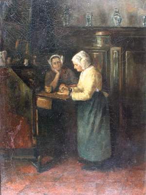 Bild Nr.1: 128-4034 Dekker, Hendrik Adriaan Chr.: (Künstlergraphik)