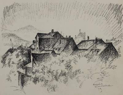 Bild Nr.1: 128-4045 Dischinger, Rudolf: (Künstlergraphik)