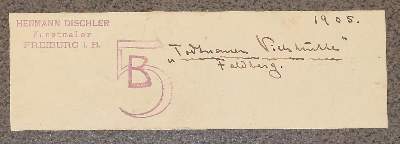 Bild Nr.6: 128-4046 Dischler, Hermann: (Künstlergraphik)