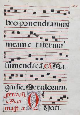 Bild Nr.1: 128-408 Antiphonar.: (Handschriften)