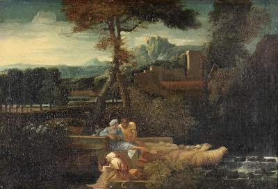 Bild Nr.1: 128-4081 Dughet, Gaspard (auch Poussin): (Künstlergraphik)