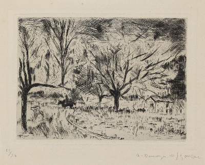 Bild Nr.1: 128-4085 Dunoyer de Segonzac, André Albert Marie: (Künstlergraphik)
