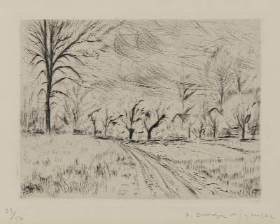 Bild Nr.1: 128-4087 Dunoyer de Segonzac, André Albert Marie: (Künstlergraphik)