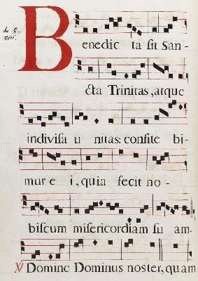 Bild Nr.2: 128-410 Antiphonar.: (Handschriften)