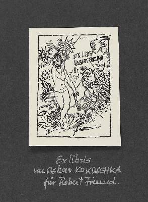 Bild Nr.1: 128-4110 Kokoschka, Oskar: (Künstlergraphik, Exlibris)